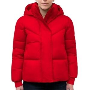NWT BCBGeneration Red Puffer Jacket – Size Medium
